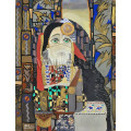 РЕПРОДУКЦИИ НА КАРТИНИ Ахинора. Моделът е Анна Орозова (1925)